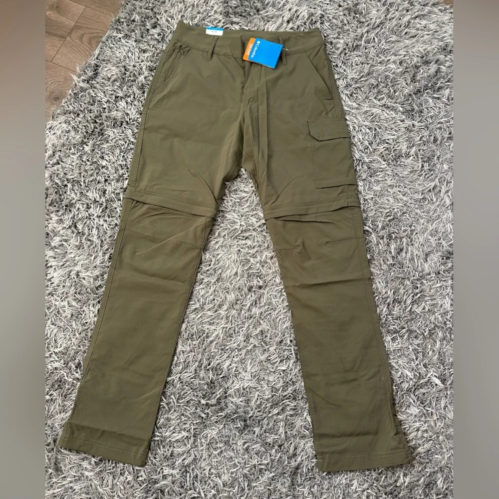 Columbia Women's Silver Ridge Utility Convertible Pants - Stone Green - Size 8 - Picture 7 of 16